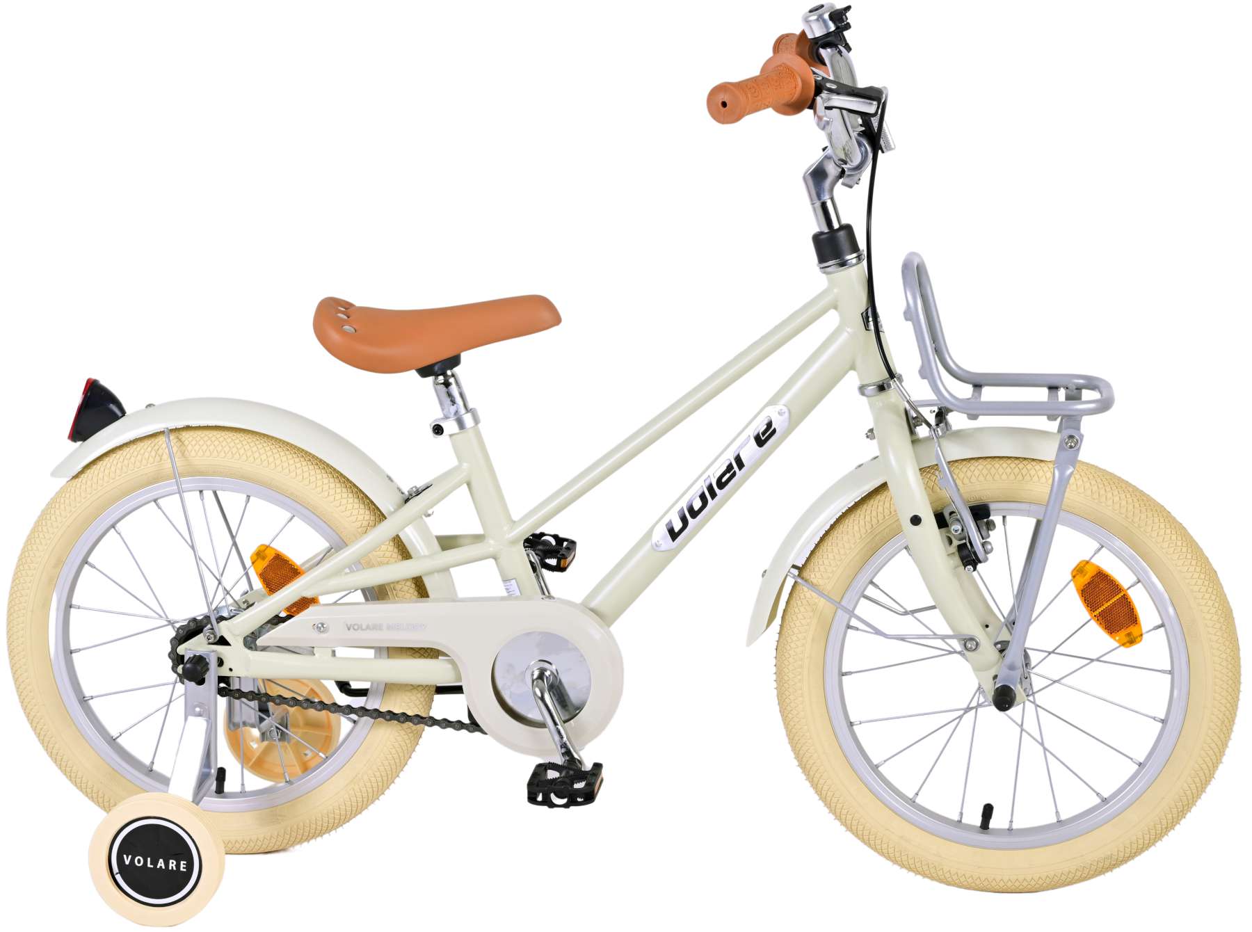 TPFSports Melody Kinderfahrrad - Mädchen - 16 Zoll - Rücktritt + Handbremse - Türkis
