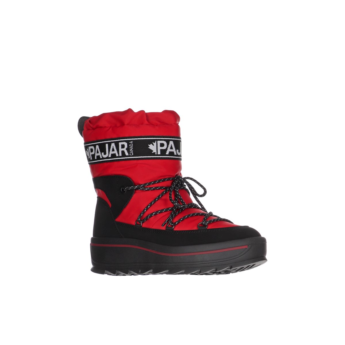 PAJAR-Galaxy-Bottes d'hiver - Talon plat - Autre Rouge