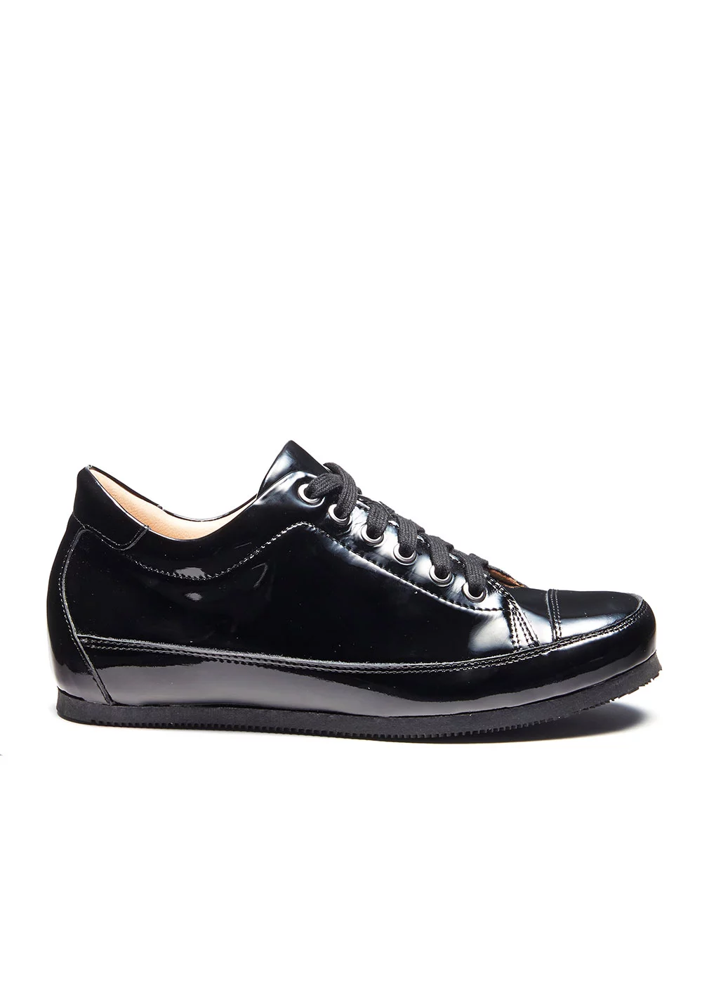 BASKET ROTONDA VERNIS NOIR