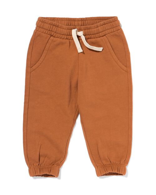 pantalon sweat bébé marron moyen