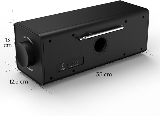 DR1001BT Digitalradio DAB/DAB  FM Radio mit 4.3