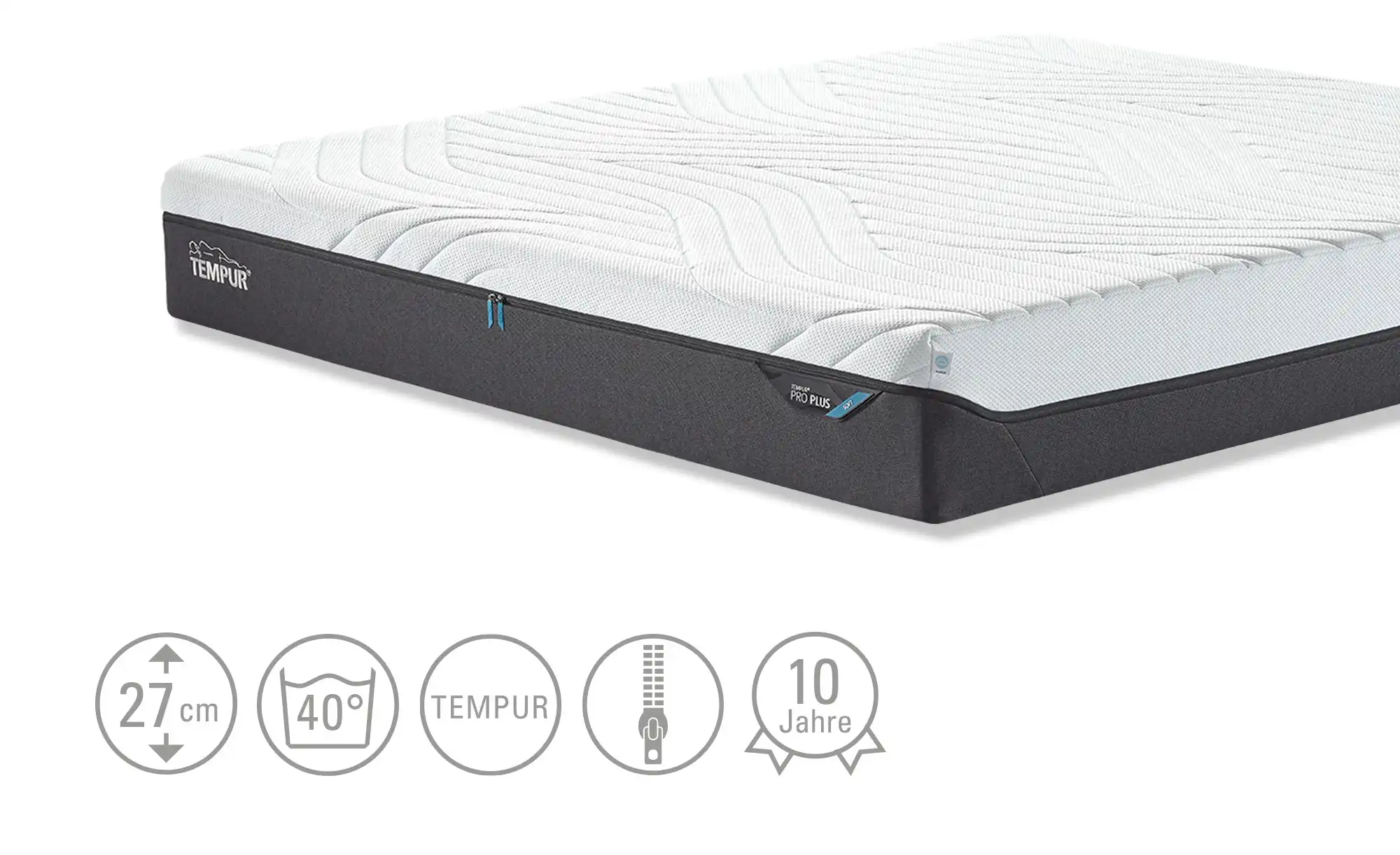 TEMPUR Viscoschaummatratze Soft Pro Plus CoolQuilt