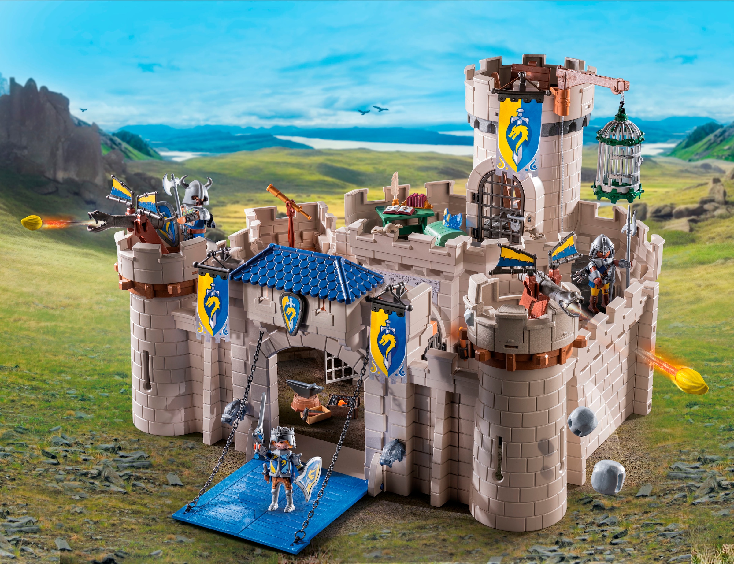 Playmobil® Konstruktions-Spielset »Arwynns Burg (71642), Novelmore« Made in Europe
