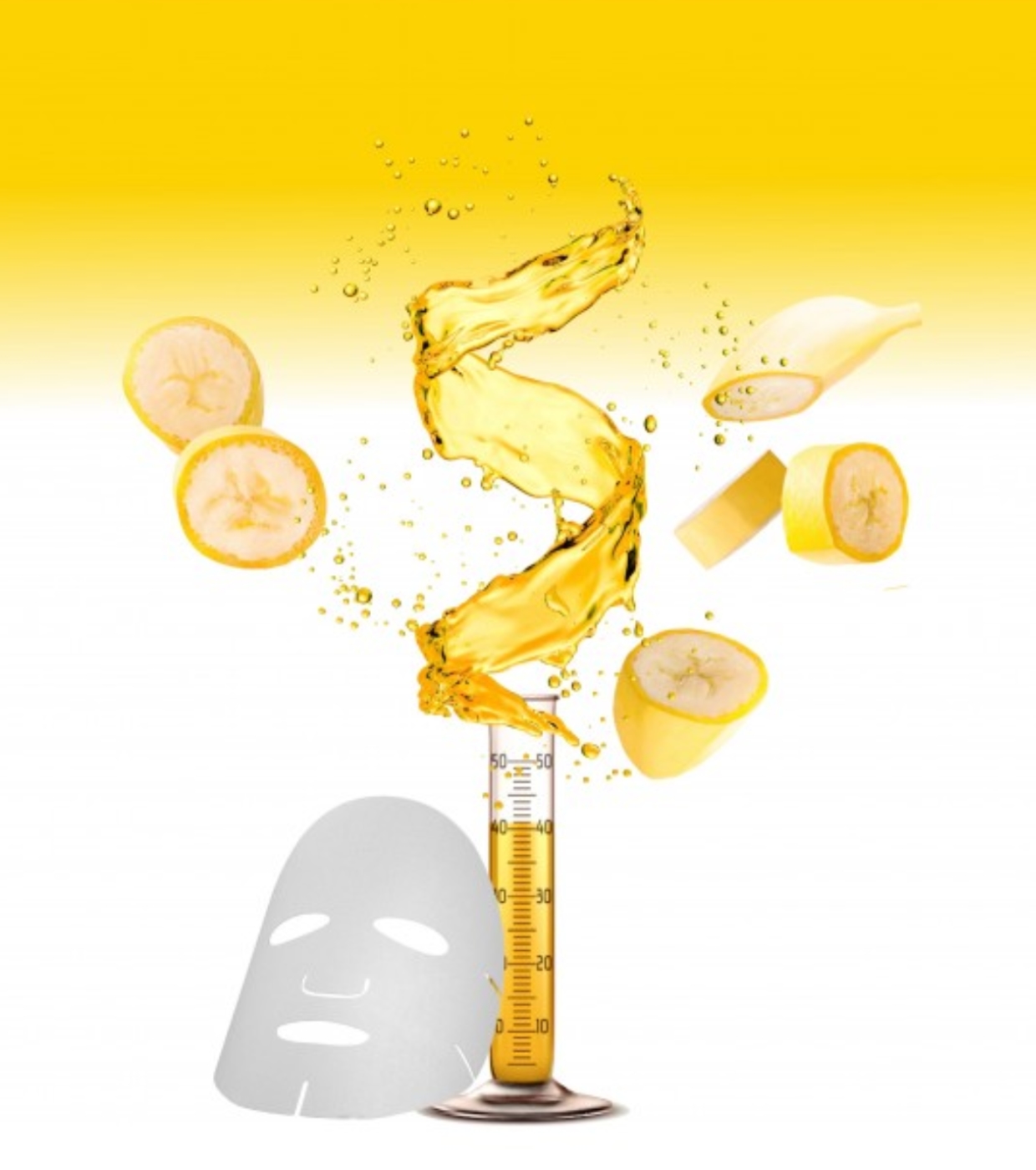 Jkosmec - *5C Cure* - Máscara facial nutritiva - Banana