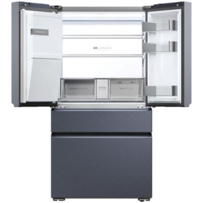 Haier Side-by-Side SERIE 7 PRO HFW7918EIMB Brushed Black - Festwasseranschluss