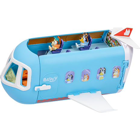 Bluey legesæt med cabriolet fly