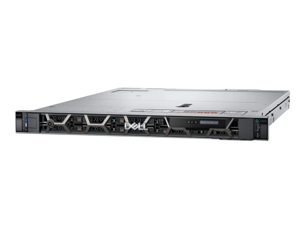 Dell PowerEdge R450 - Server - rack-monterbar 1U - 2-vejs - 1 x Xeon Silver 4314 / op til 3.4 GHz - RAM 32 GB - SAS - hot-swap 2.5