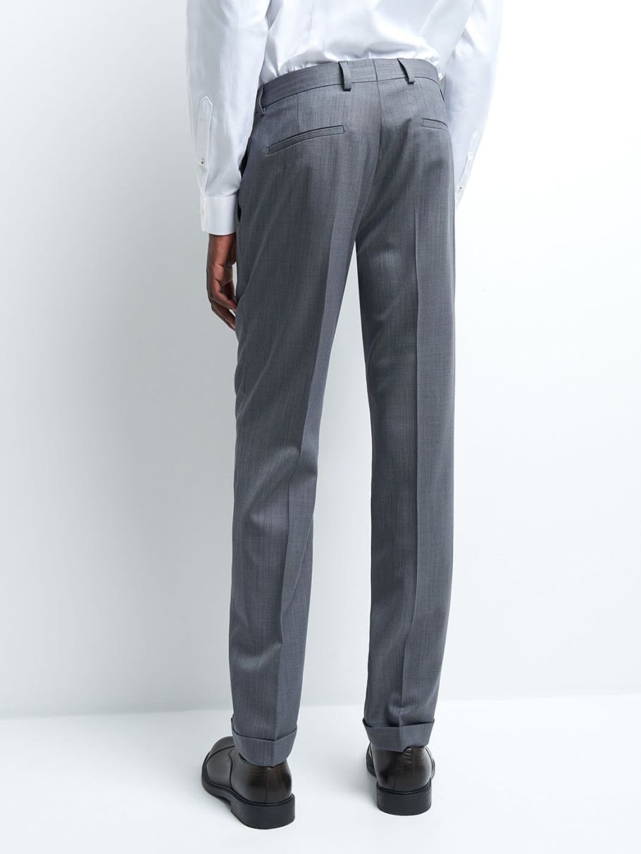 Pantalon coordonnable extraslim en laine
