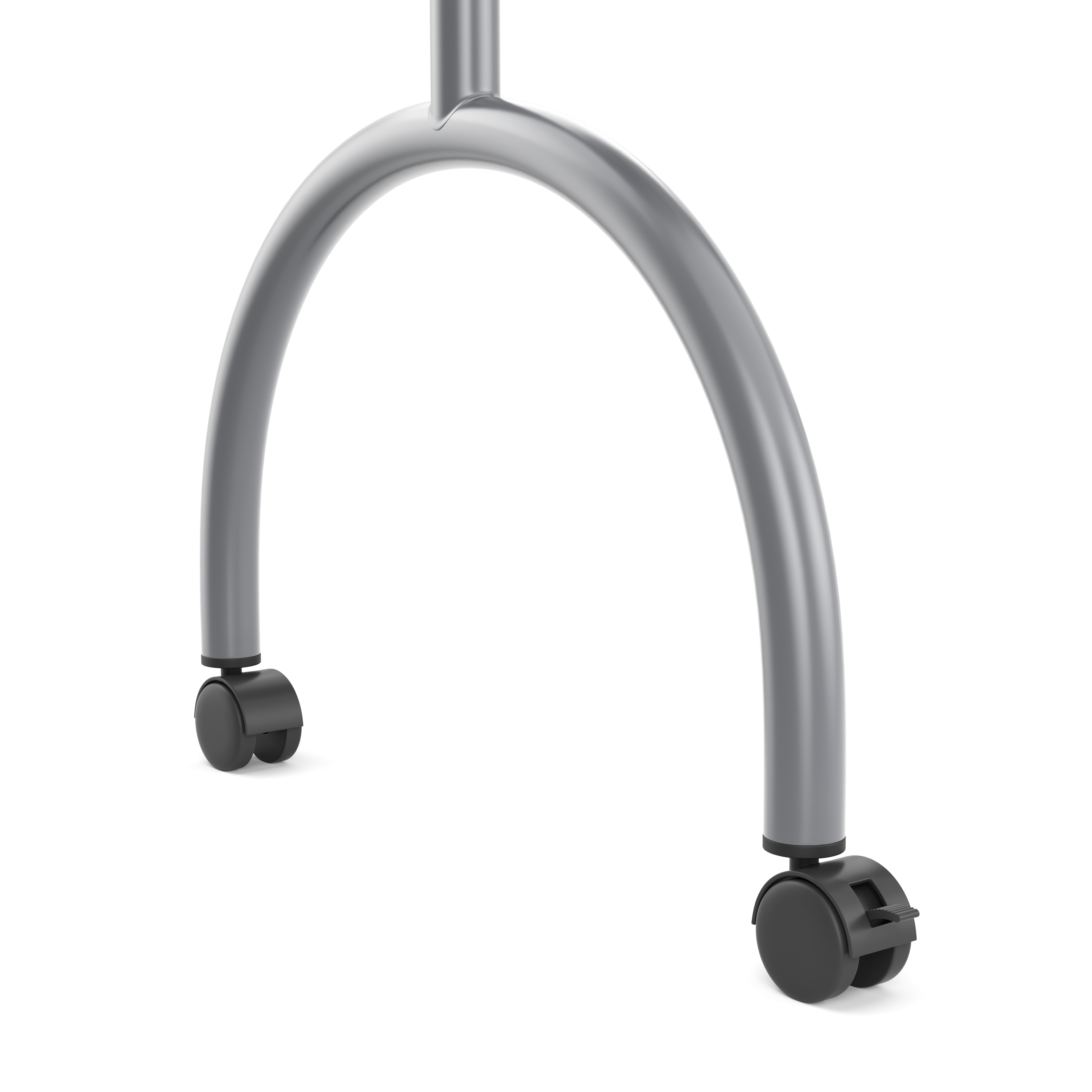 Nageltisch faltbar mit Rollen 98 x 77 x 44 cm weiss