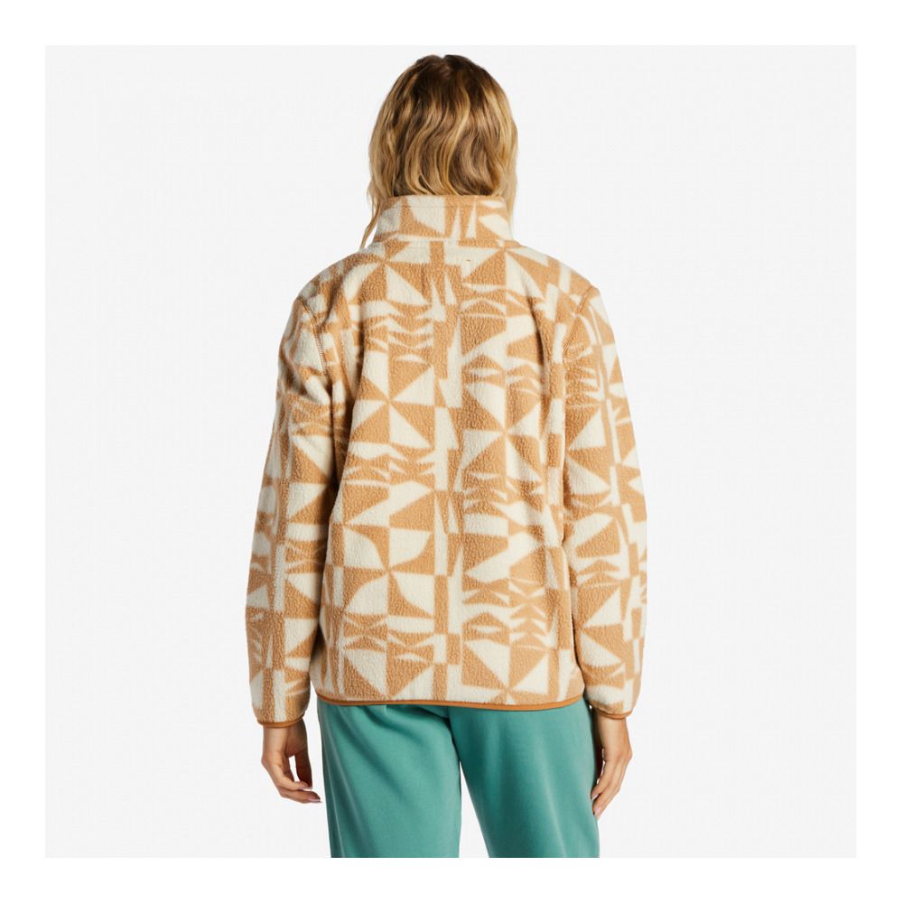 Billabong BOUNDARY MOCK 3 - Polaire Femme latte