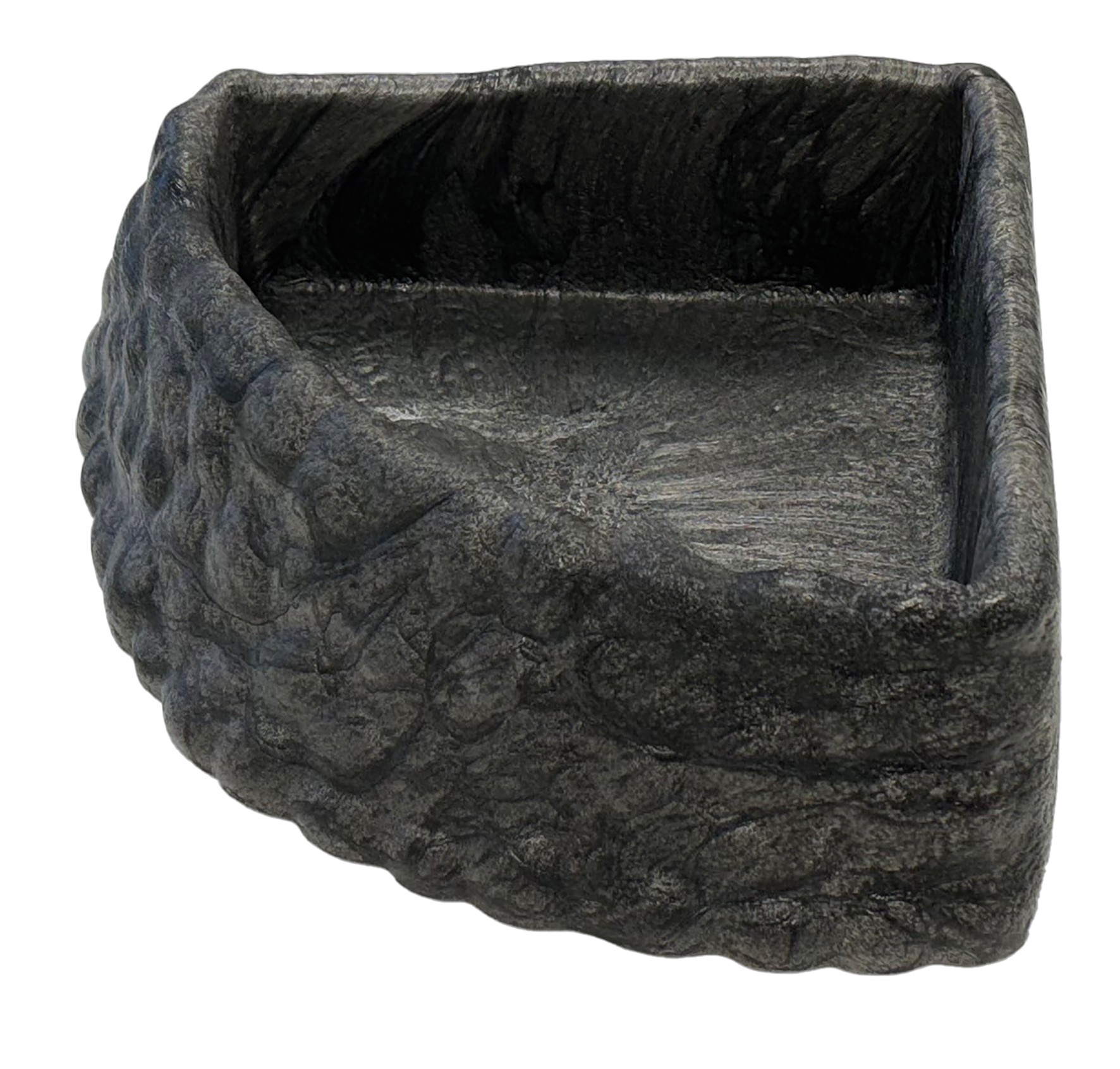 Repto Deco Terrarium Hoekschaal Grijs L