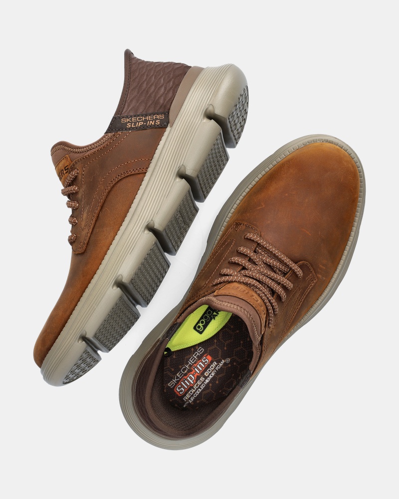 Skechers Hands Free Slip-Ins Garza Lage sneakers  - cognac