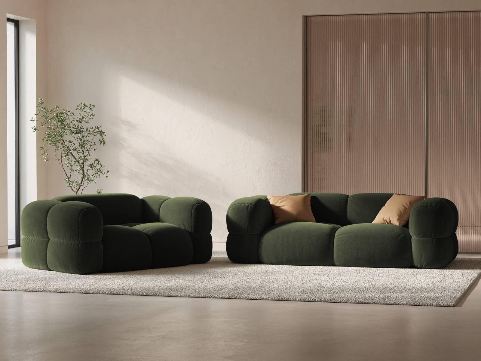 Cosmopolitan Design Loretto 2,5-zitsbank - Groen