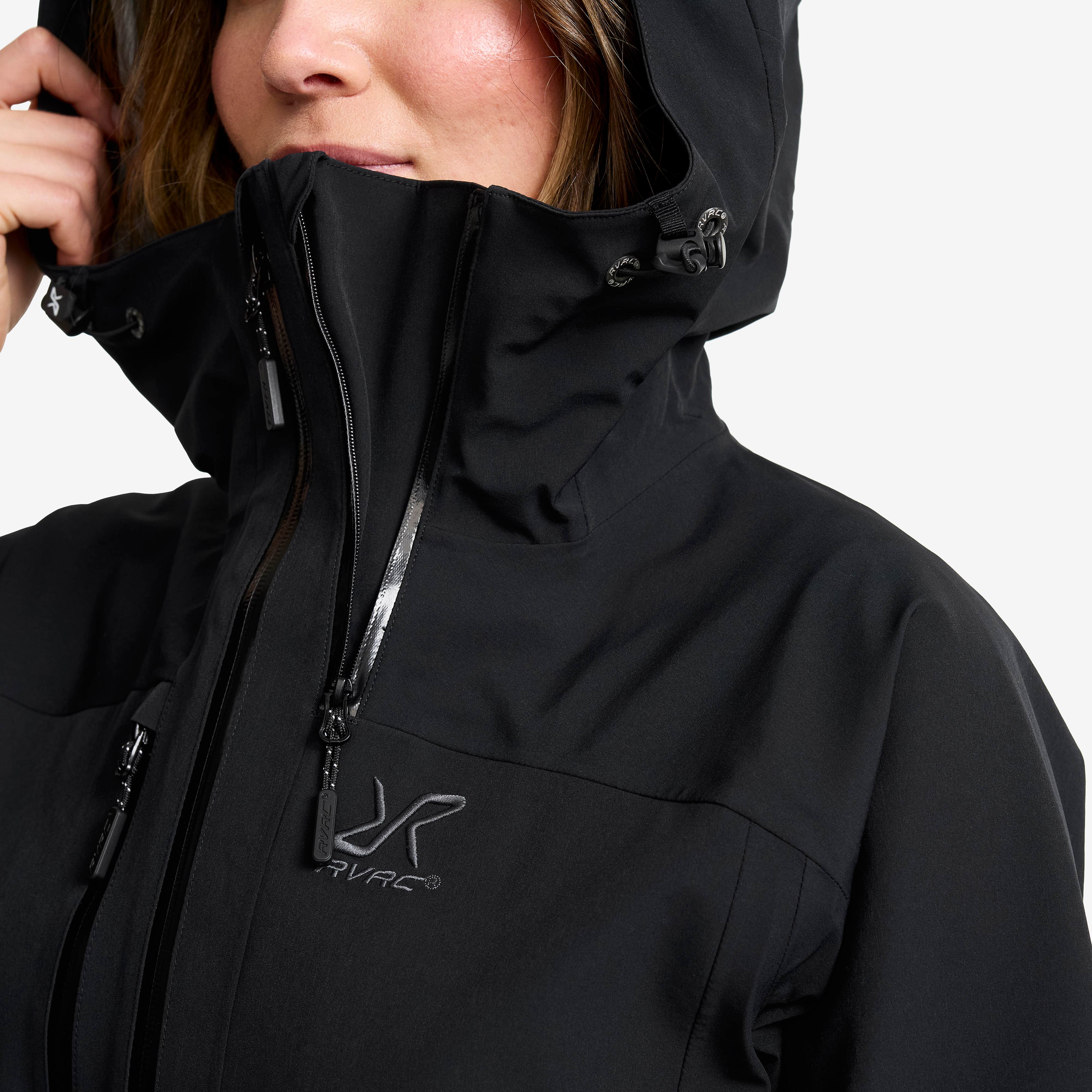 Cyclone 3L Shell Jacket Dame Black