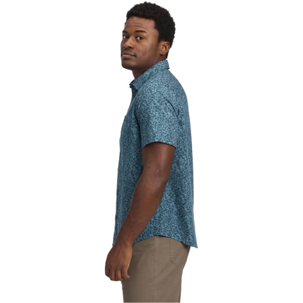 Chemise BLACK DIAMOND WINGATE SS SHIRT CHARCOAL BD GLYPHS