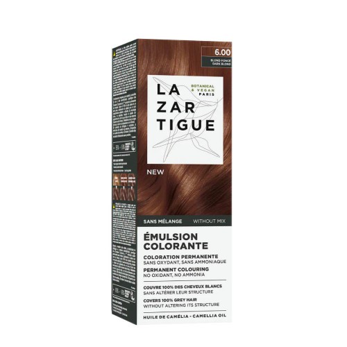 Lazartigue Émulsion Colorante 6.00 Louro Escuro