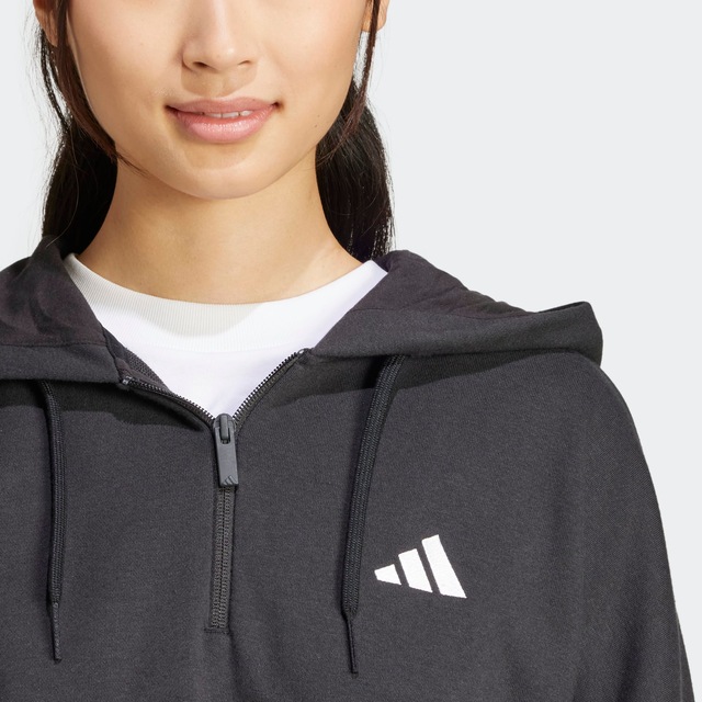 adidas Sportswear Kapuzensweatshirt »W 3S FT QZ HD«
