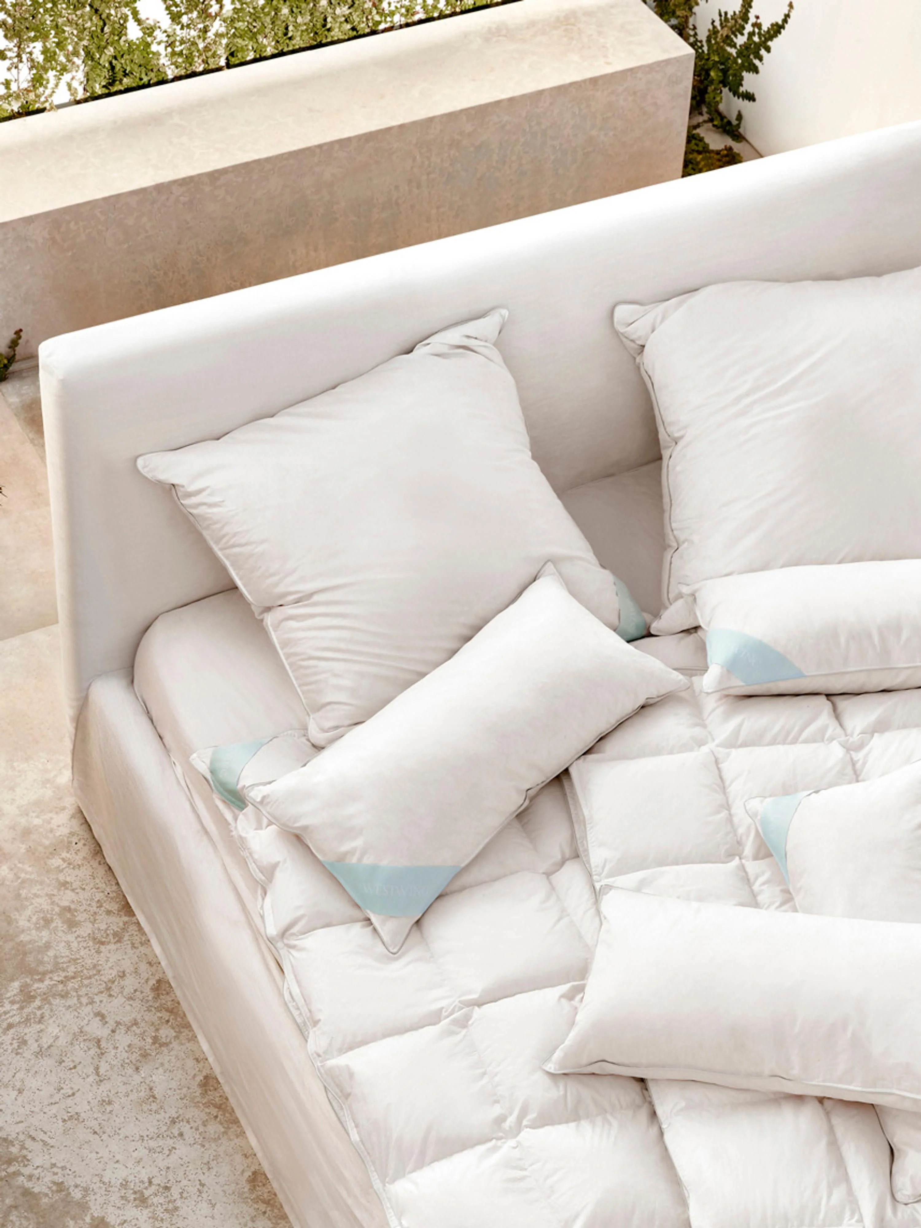 3-kamer hoofdkussen Premium, medium