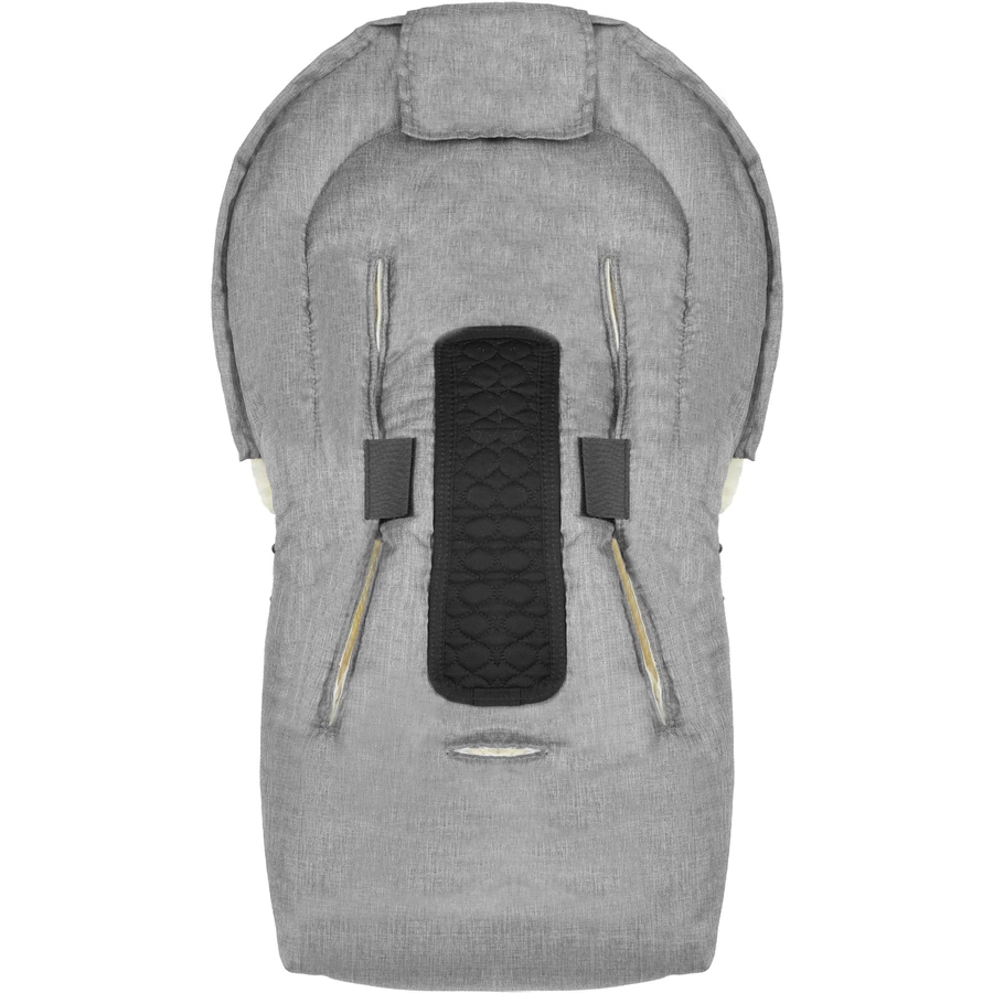 Werner Christ Baby Lammfellfußsack OSLO grigio