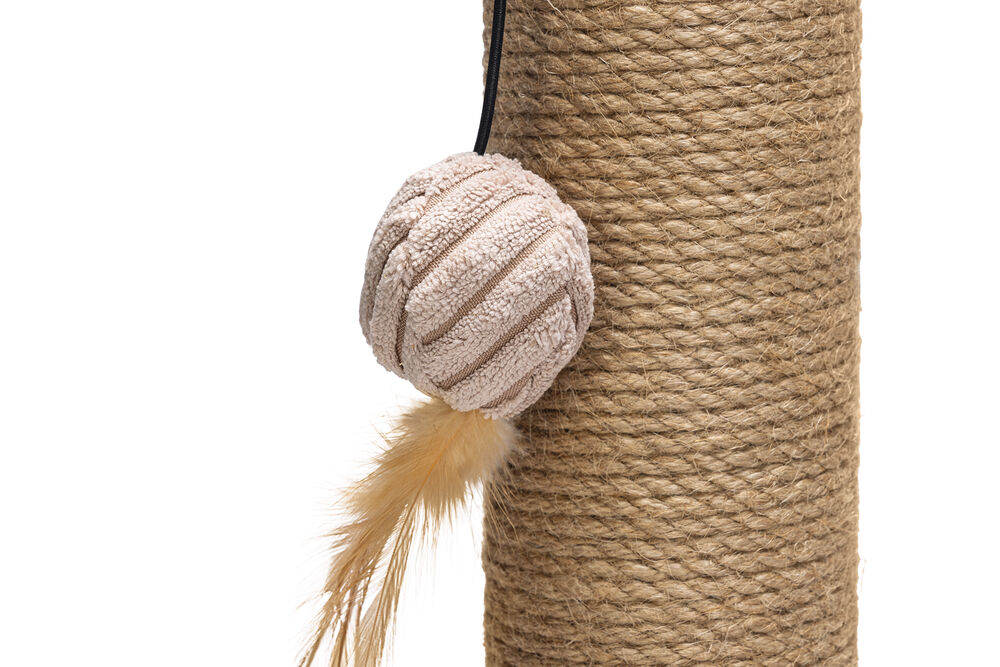 Designed by Lotte Ribbed - Krabpaal - Roze - 51x35x35 cm