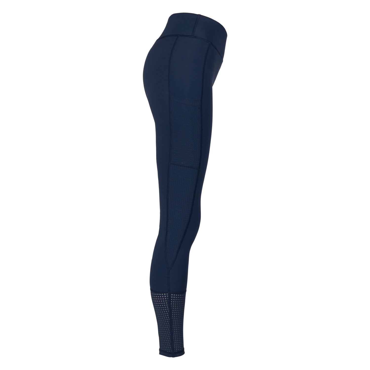 black forest Grip-Halbbesatz-Reitleggings mit Mesh  - navy