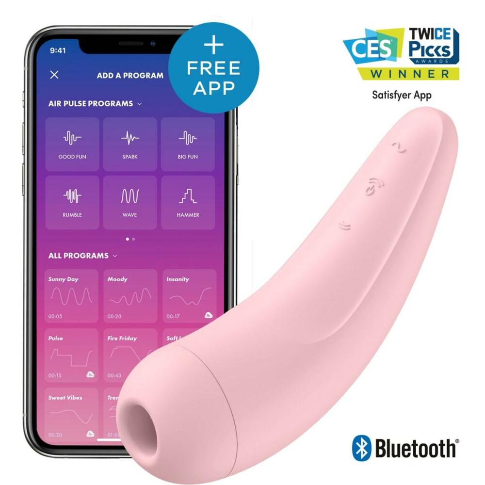 Satisfyer Vibrator Curvy 2+ Roze