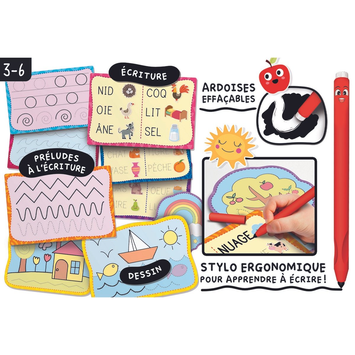 Super Ecole d'écriture Montessori Pen
