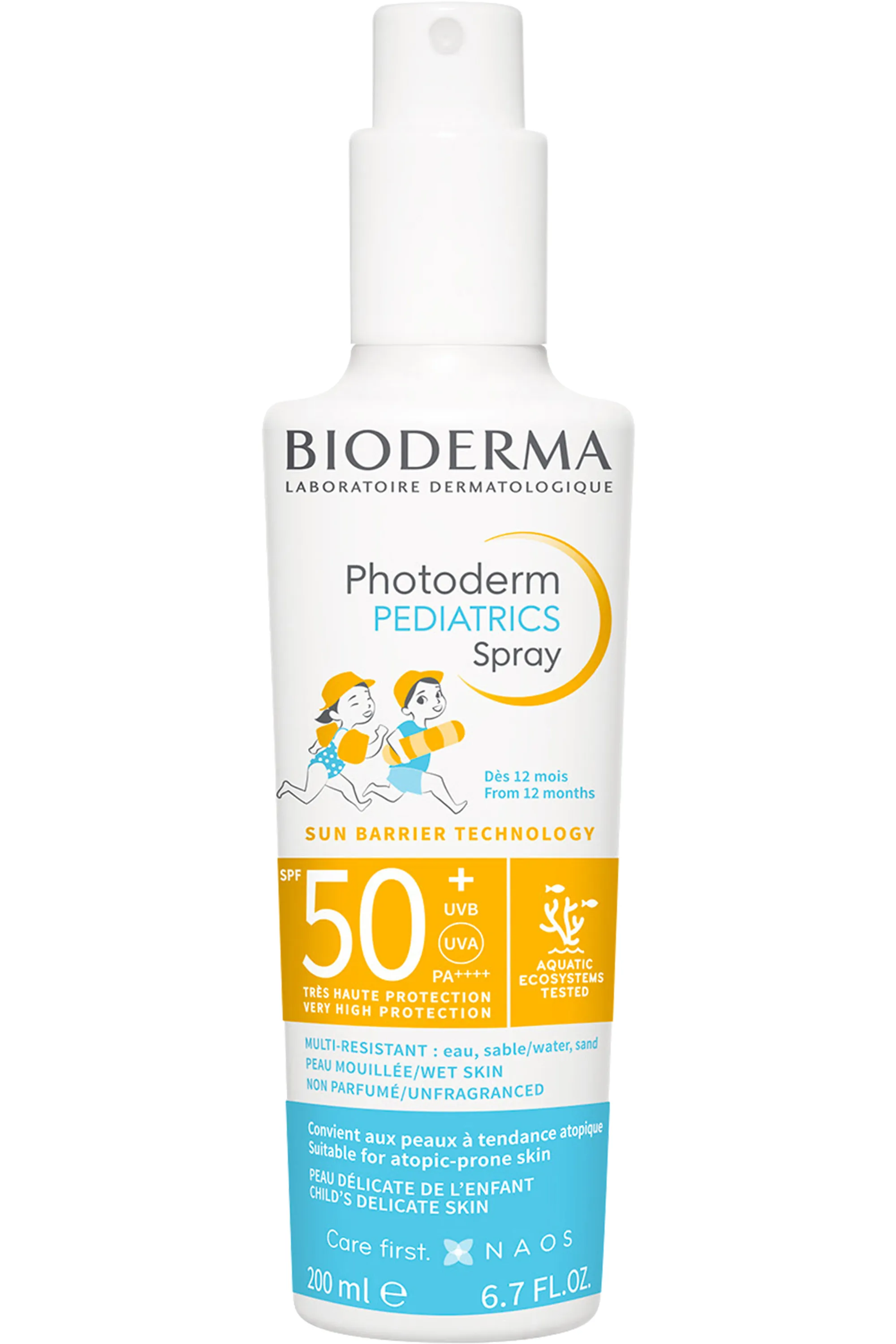 Bioderma Spray solaire Photoderm Pediatrics  SPF50+-200 ml