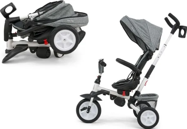 Milly Mally Milly Mally Trehjulet cykel 6i1 Stanley Grå