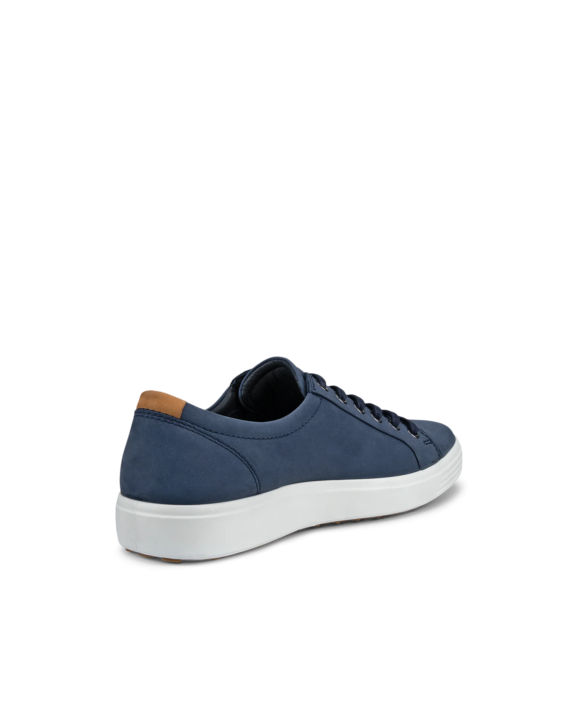 ECCO SOFT 7 M Herren Sneaker aus Nubukleder Blau