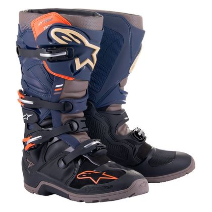 Bottes cross Alpinestars TECH 7 ENDURO DRYSTAR 2023 - Noir / Bleu