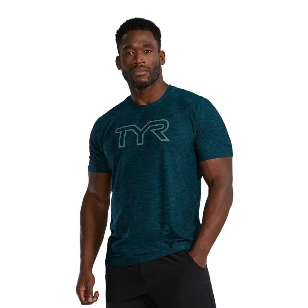 TYR Airtec Large Logo kurzarm-T-shirt