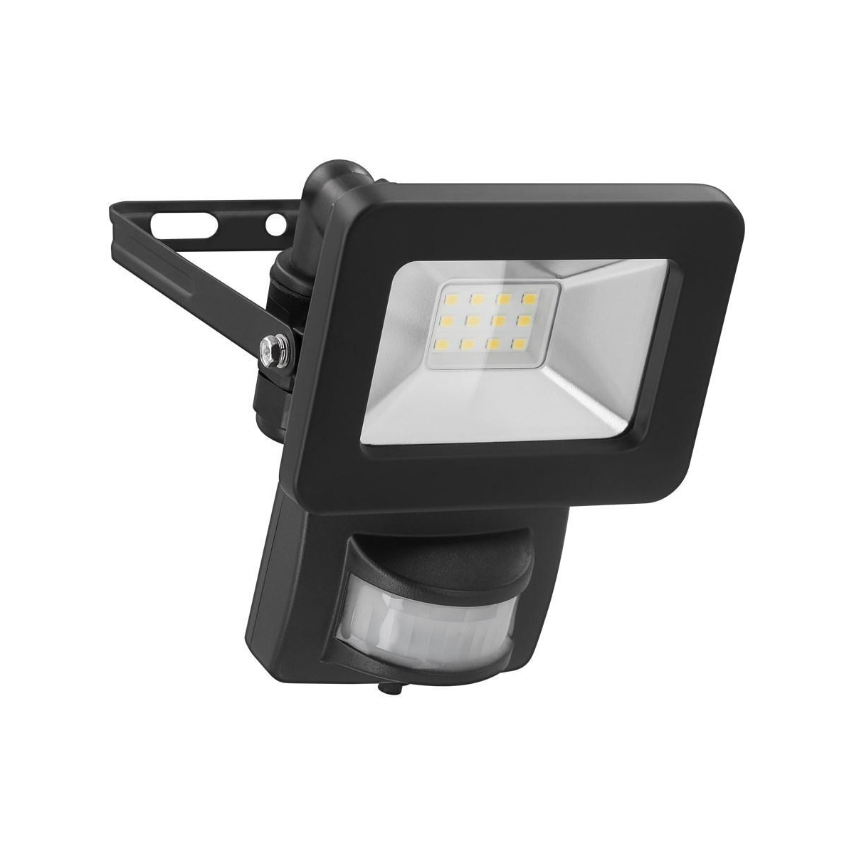 Goobay LED-spotlight for utendørs bruk, 10 W, med bevegelsesdetektor