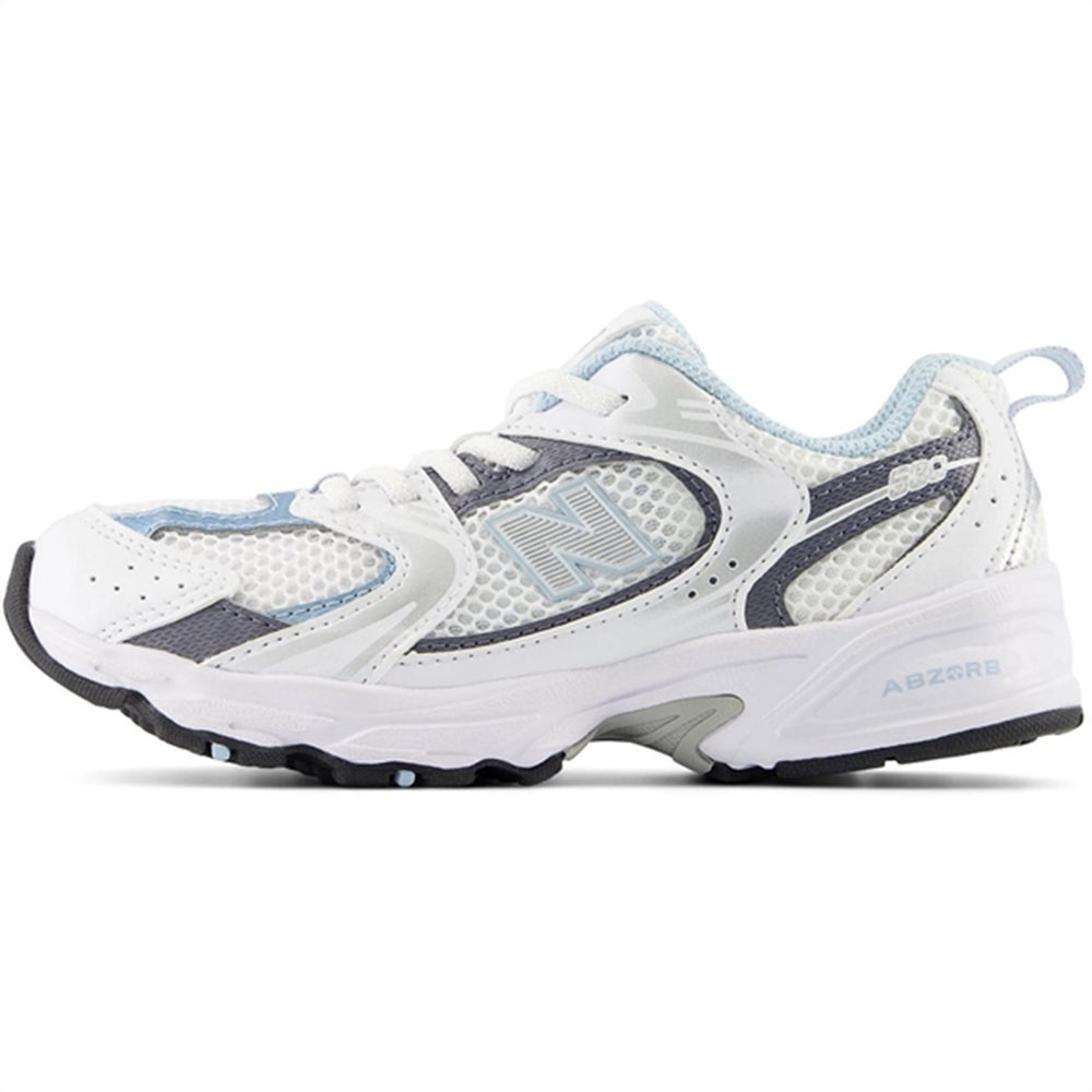 Køb New Balance 530 Kids Bungee Lace Sneakers White
