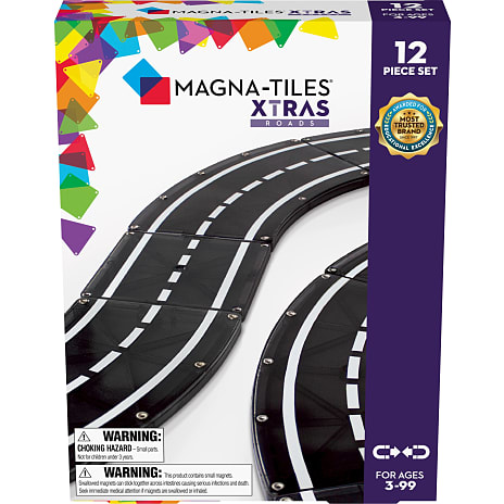 MAGNA-TILES XTRAS vejbane magnetisk byggesæt 12 dele