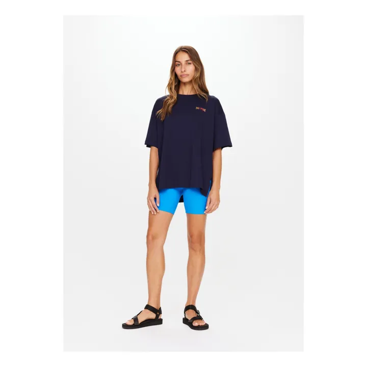 The Upside T-shirt Magic Laura Coton Bio | Bleu marine