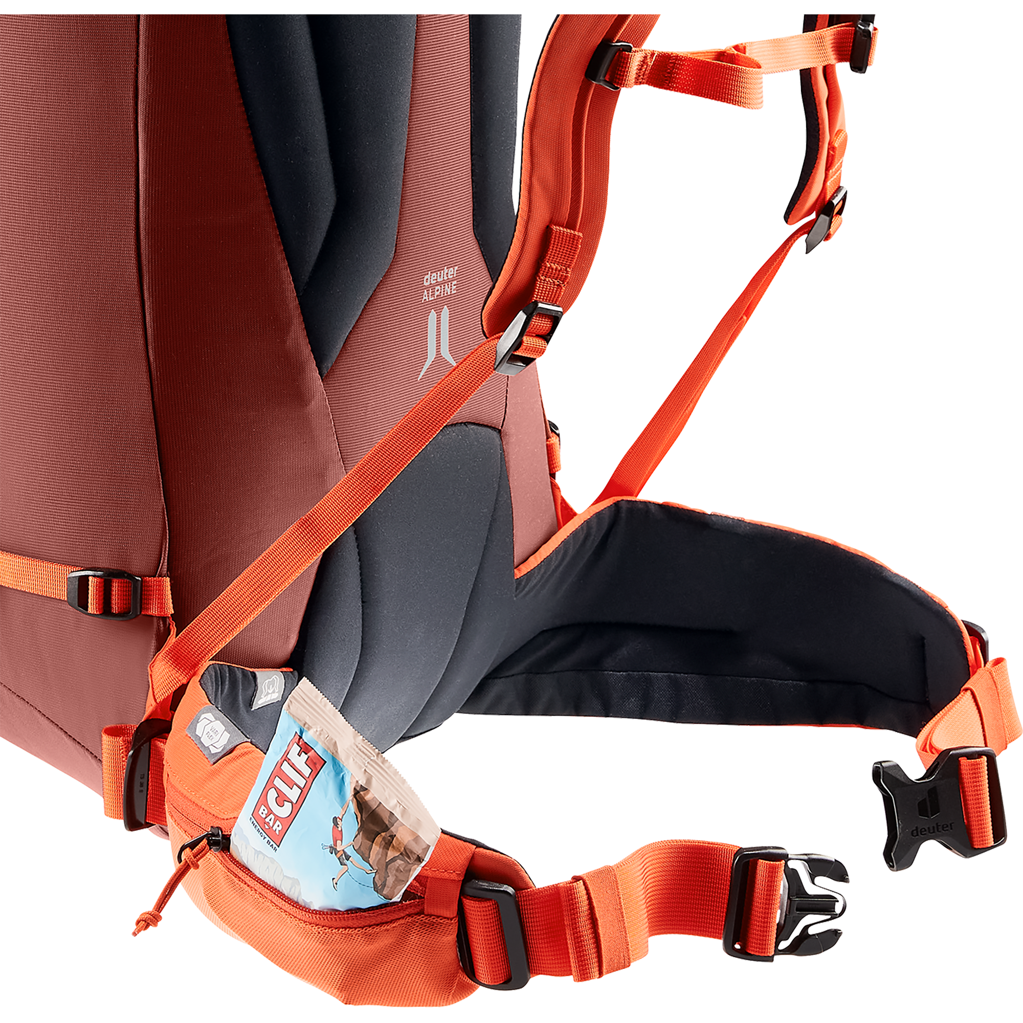 deuter Guide 44l +8 Trekkingrucksack papaya redwood