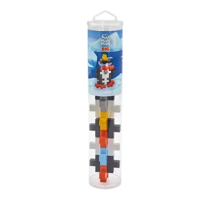 Plus-Plus Kreativ Bausteine BIG Pinguin, 15 Teile