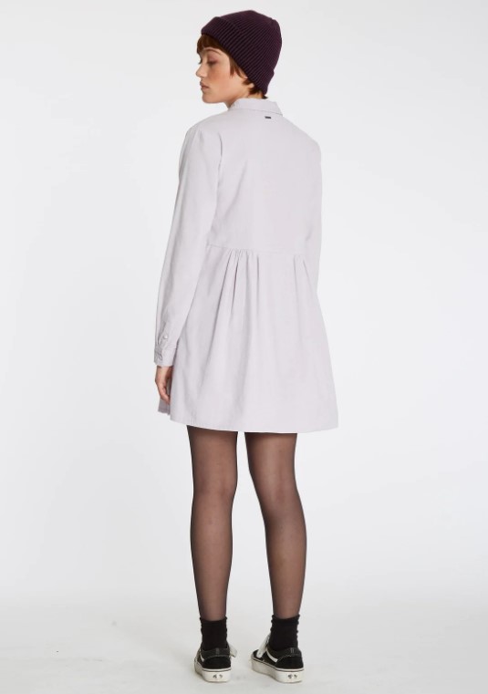 Volcom That's My Cord Dress Lavender