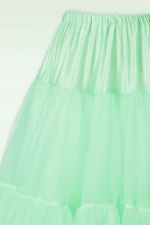 Banned Retro Lola Lifeforms Petticoat in mintgroen
