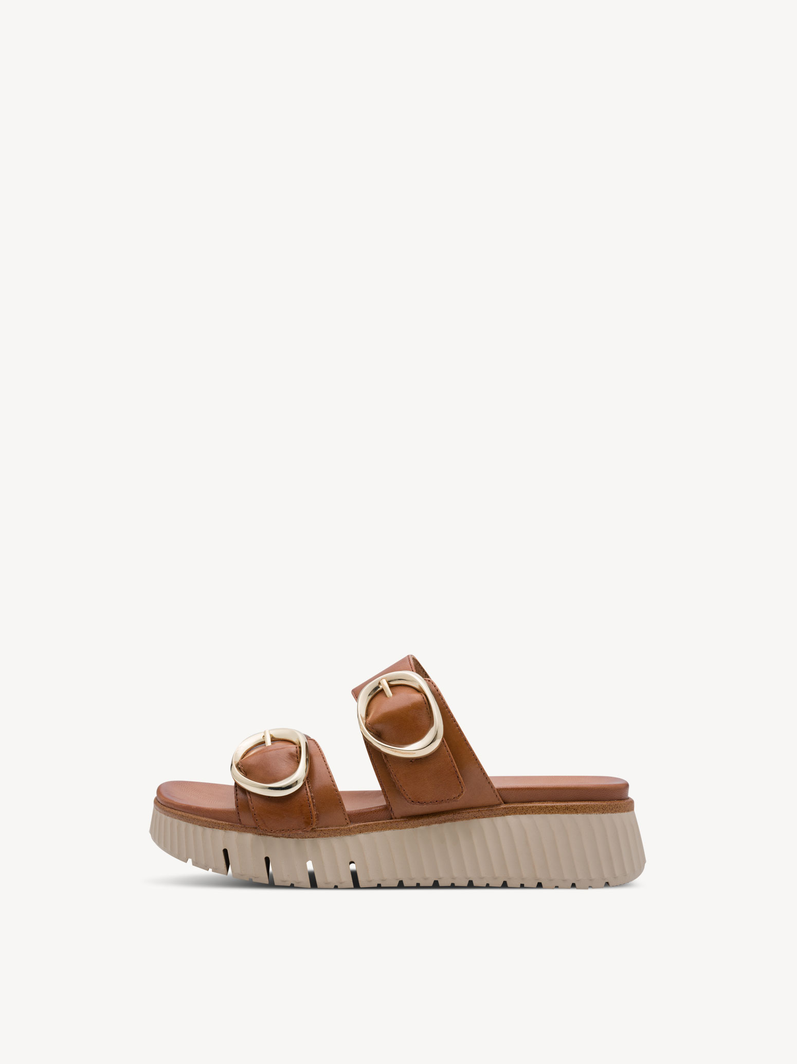 Leren Slipper - bruin