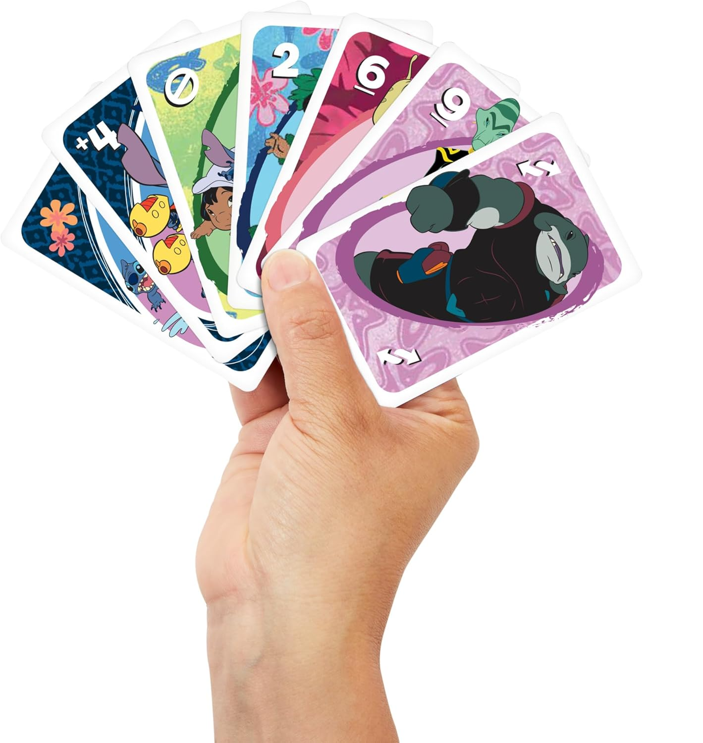 UNO Lilo & Stitch Kartenspiel Gesellschaftsspiel mit Spezialkarte für Familien / Kinder (JCC10) Lizenziert