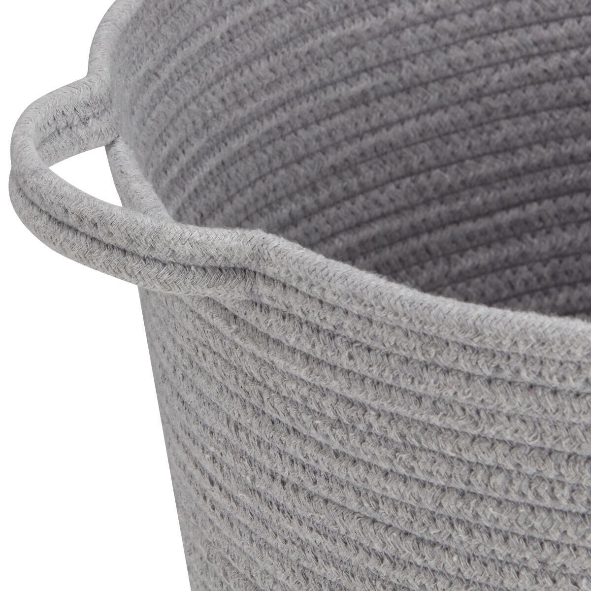 CLEA Korb grau D40xH31 cm - Grau / H: 31.0 cm