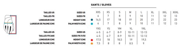 Gants Adultes Shot Race Jaune fluo