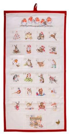 Wrendale Designs - Kerst Animal Fabric Adventskalender