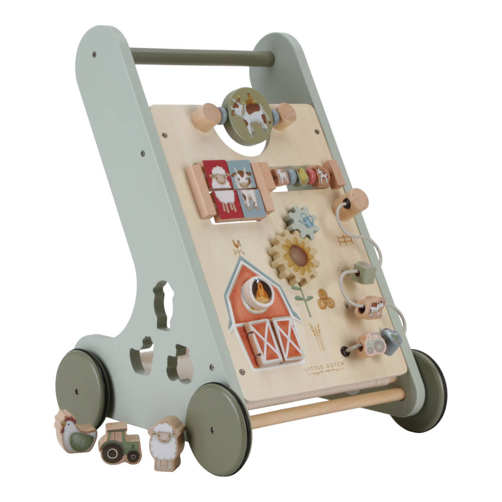 Little Dutch Little Farm activiteiten loopwagen