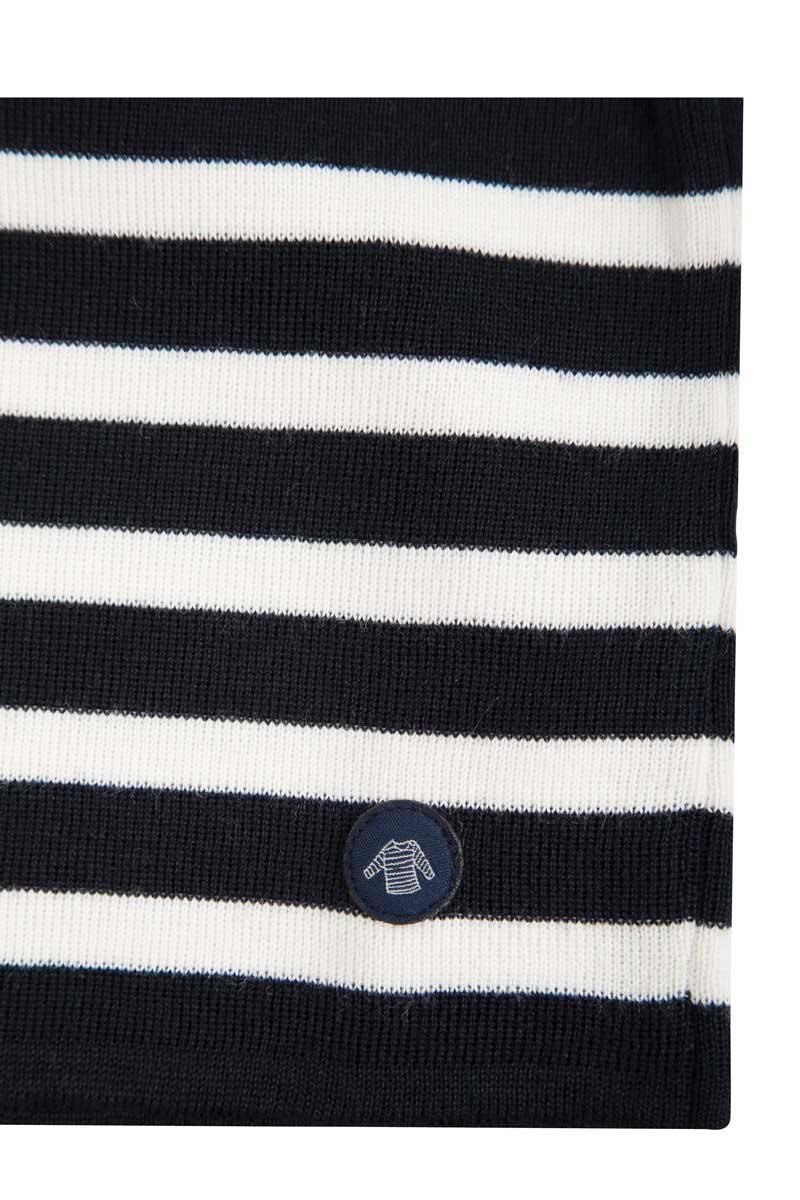 Pull Marin rayé 