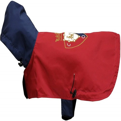 Capa de chuva para cães Osasuna, multicolorida