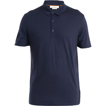 Icebreaker Merino 150 Tech Lite III Poloshirt Midnight Navy Herren