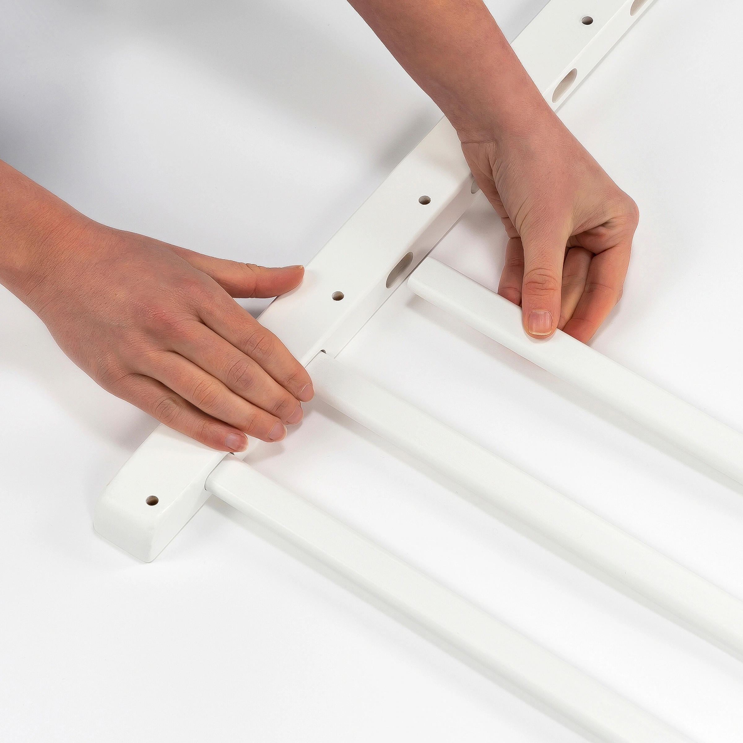 reer Tür- und Treppenschutzgitter Baukasten Schraubgitter weiß